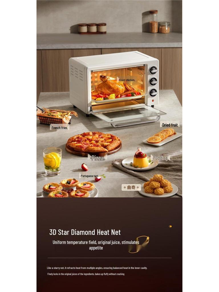 2025 New Compact 4-in-1 Microwave, Oven, and Steamer