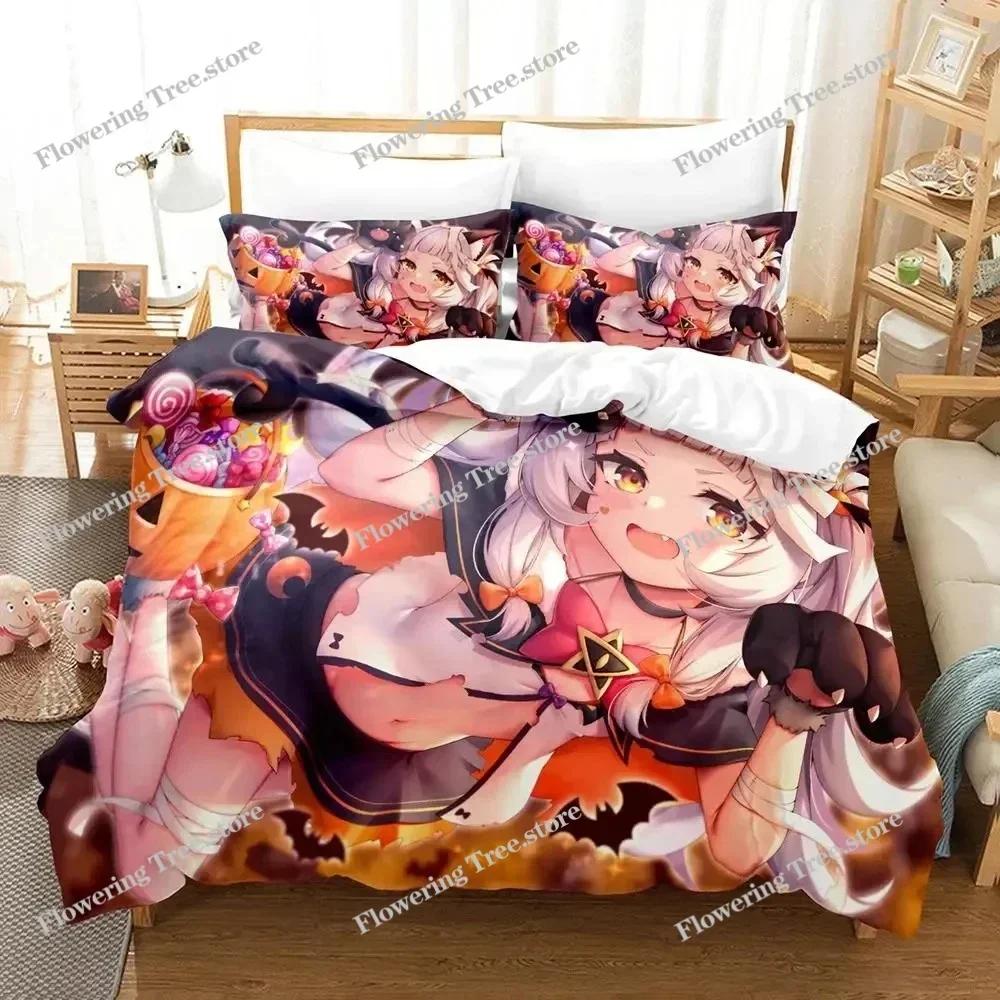 3D Print Anime Murasaki Shion Bedding Set Duvet Cover Bed Set Quilt Cover Pillowcase Comforter king Queen Size Boys Adult029963