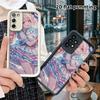 Phone Case: 2D Flat Samsung Galaxy A34 A35 M05 M06 S20 S22 S21 FE Plus 5G Protective Case, Macaron Sweet Girl Style, Perfect Holiday Gift for Christma