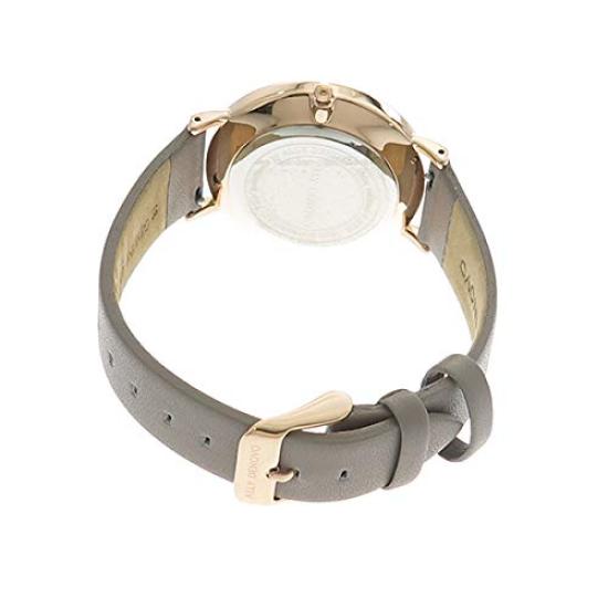 ALLY DENOVO 36mm Carrara Marble Quartz Women's Watch, White/Greige, AF5005-7 [Imported] [wimp]