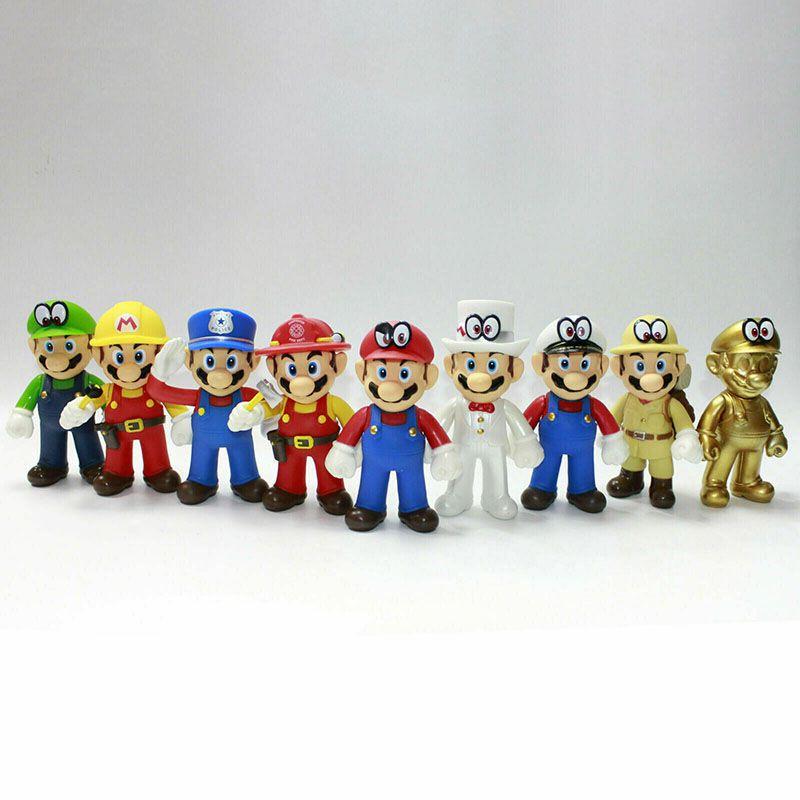 New Super Mario Bros Odyssey Collectible Plastic Pvc Action Figure Doll Kid Toy
