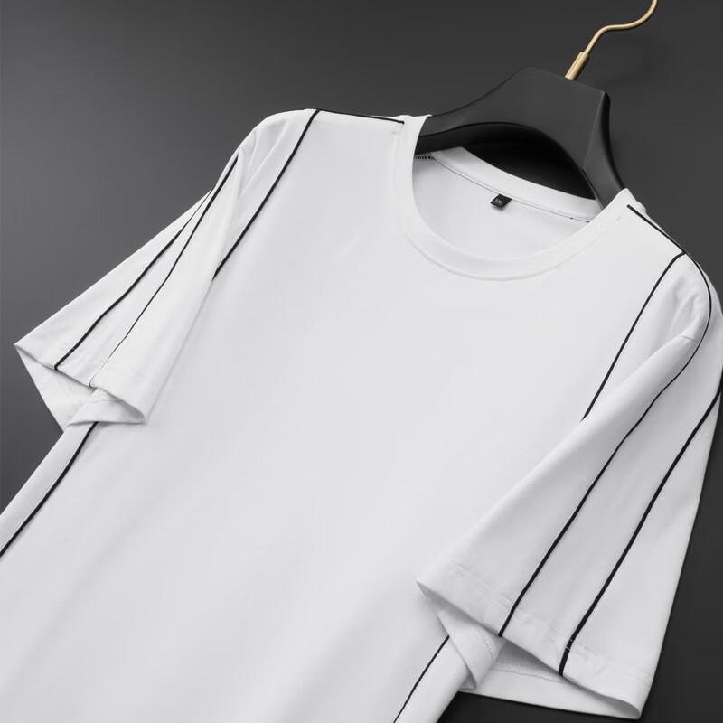 Dibinze Men's Plus Size Breathable Sorona Cotton T-Shirt