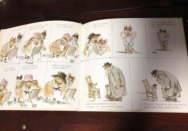 [USED] The Circus Has Come to Town: Uncle Ernest the Bear, French, Hardcover