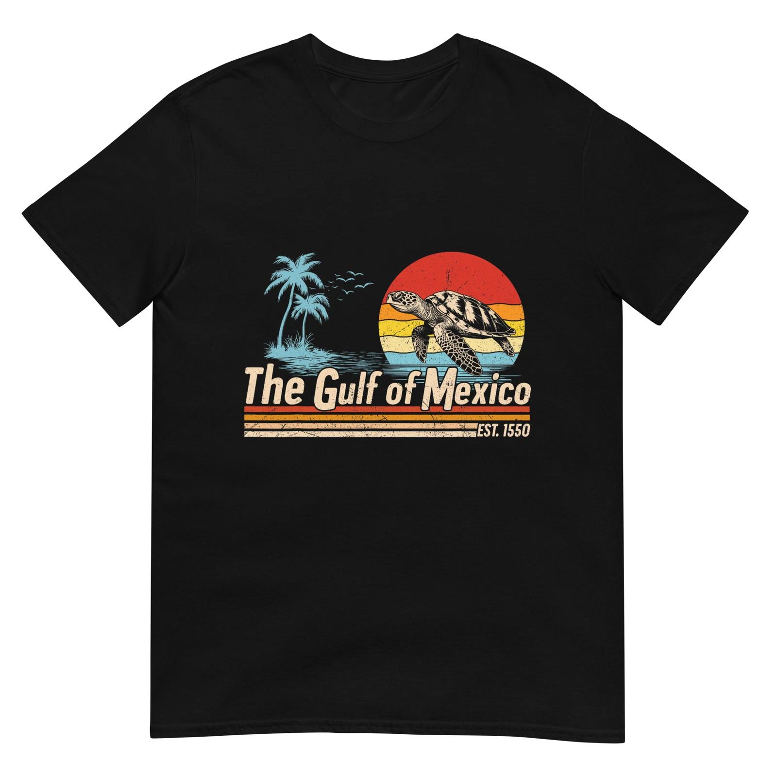 Gulf of Mexico Forever Turtle Vintage Beach Men Women T-Shirt 3XL