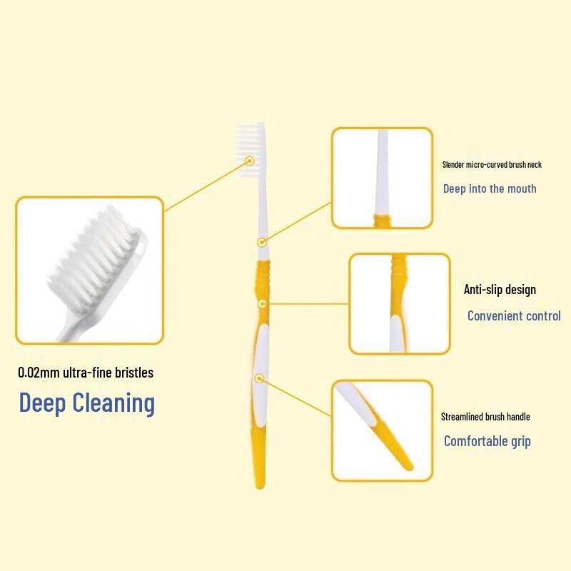 Lion Fine Teeth Clean Charcoal Toothbrush