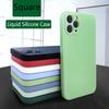 Square Liquid Silicone Soft Case For Samsung Galaxy A53 A33 A73 A23 A13 A22 A32 A52 A12 A51 M23 M13 M32 M53 S20 S21 S22 Ultra Plus Shockproof Cover