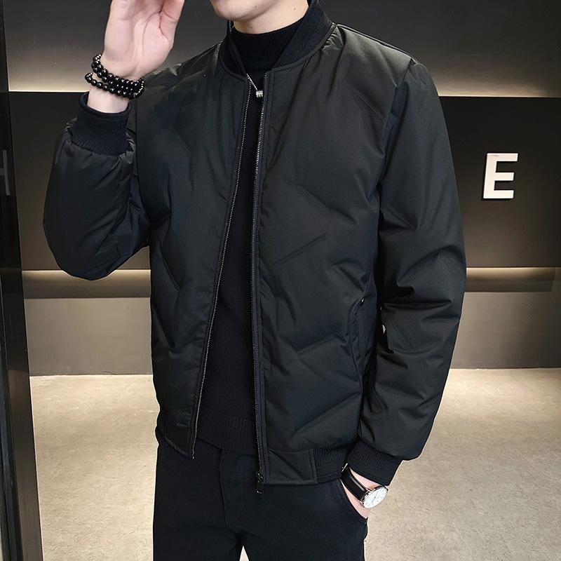 2025Daily Casual Men's Cotton Jacket Hooded Slim-Fit WinterTrendy Padded Clothes