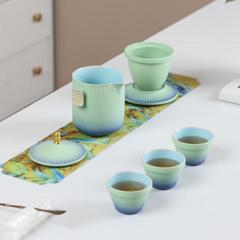 MULTIPOTENT Forbidden City Style Portable Travel Tea Set