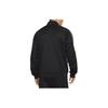 Nike Solid Color Logo Embroidery Zip-Up Stand Collar Jacket Men Jackets Black DQ5004-010