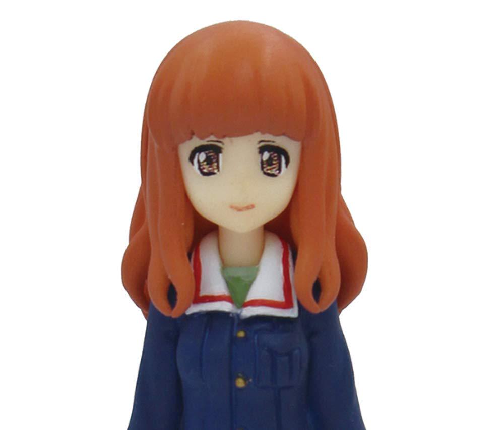 PLATZ Girls & Panzer Saori Takebe Figure, 1/35 Image Scale, Pre-painted PVC Figure, GPFC-5