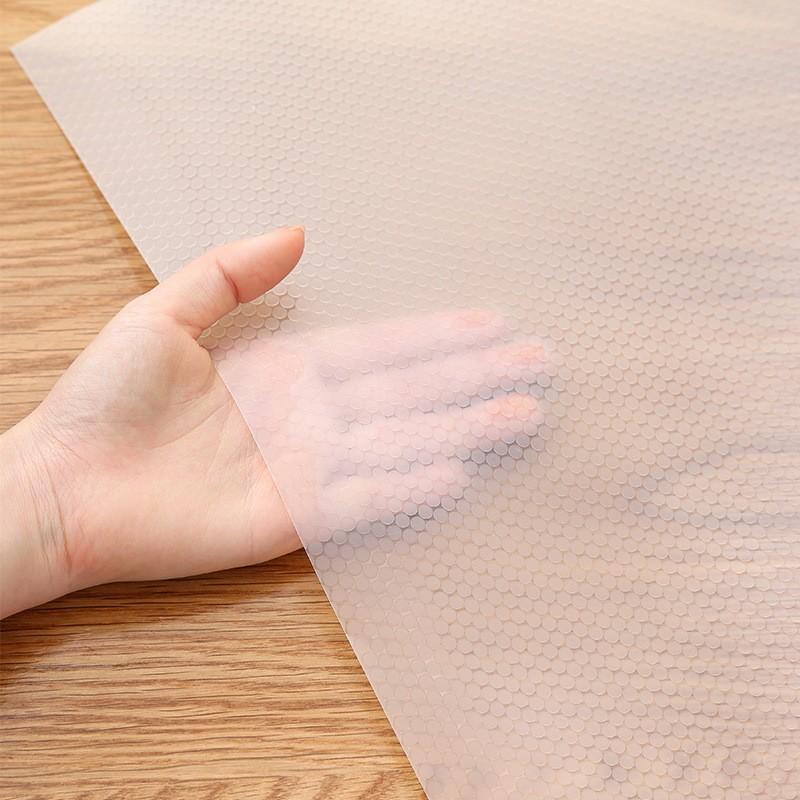 Quttisay Fodera Per Mensole E Cassetti, Rotolo 30x300 Cm, Giallo Floreale, Antiscivolo, Impermeabile, Non Adesiva, In PVC Senza BPA