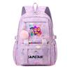 Anime K-Pop Demon Hunters Printed Backpack Large Capacity Bookbag Student Boy Girl Schoolbag Outdoor Large Capacity Waterproof Laptop Travel Bag