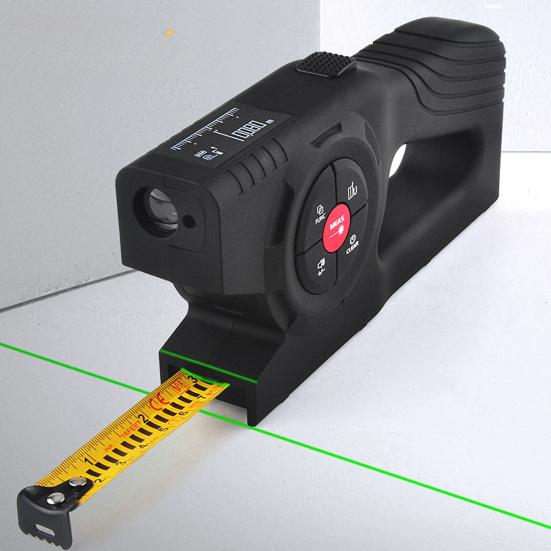 Digital Tape Measure Digital Display Compact Portable Rechargeable Professional Accurate Tape Measuring Tool