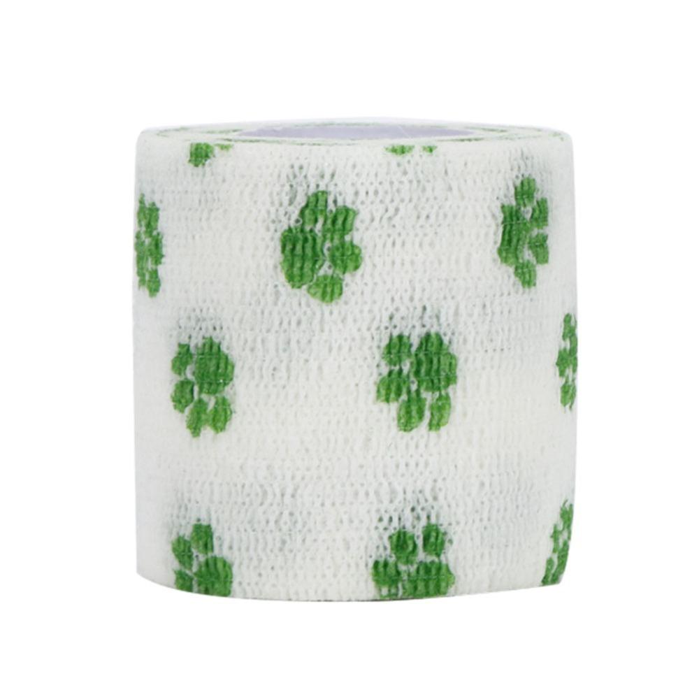 Dehnbarer HundePfotenVerband Vliesstoff Vliesbandage Klebstofffrei TierarztVerband Erste Hilfe Anwendung