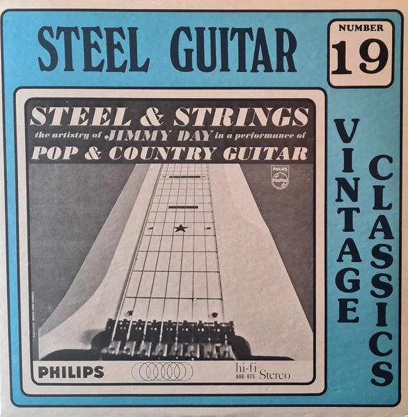 

LP Record JIMMY DAY - Steel & Strings PHS600075 Steel Guitar Vi US Country Used