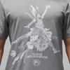 Jordan Sports Cotton Soft Dry Comfortable Short Sleeve T-Shirt Men Tops Granite-Gray FZ1928-073