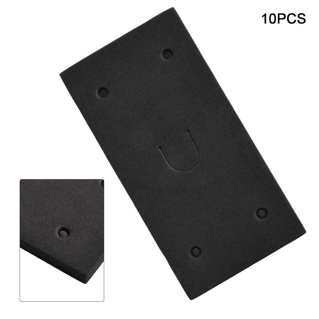 Replacement Accessories Sander Foam Pad Sponge Pad For Sander 10Pcs 4510/9035/9045 Bottom Plate Sandpaper Machine
