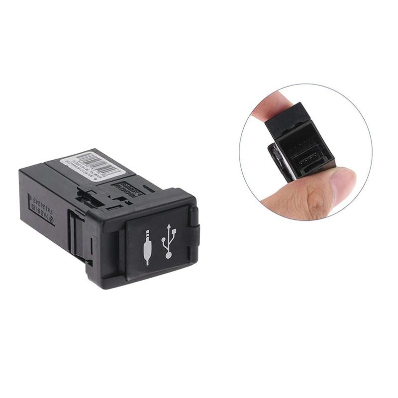 86190-0R010 AUX USB Port Adapter Jack for Toyota Camry Corolla Tacoma Sienna Rav4 Avalon Highlander Gas&Hybrid