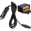 2m Car Mini Refrigerator Power Cord Universal 12v/24v 2 Pin Auto Connection Plug Interior Extension Cord Replacement