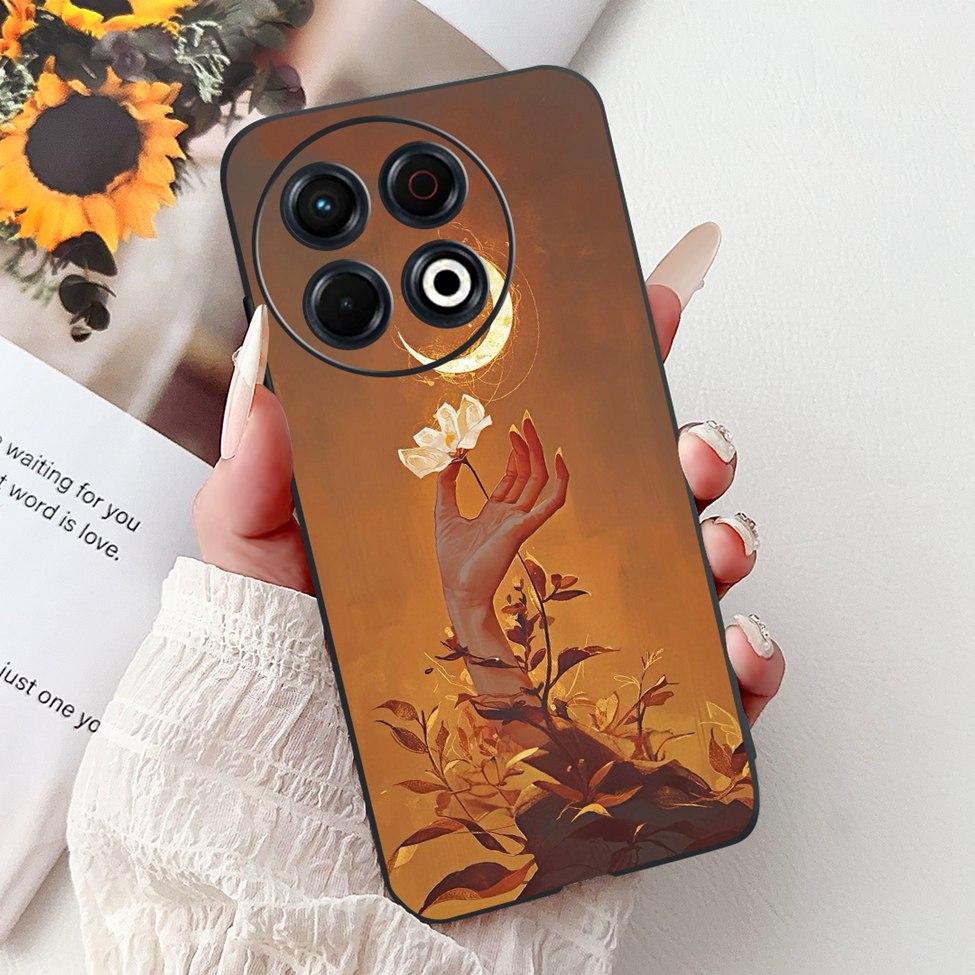 Voor Techno Spark 30 Pro 4G KL7 Cover Voor Tecno Spark 30 Pro 4G Hoesje Luxe Vlinder Liefde Mode Bloemen Cool Leeuw Schattig Geschilderd