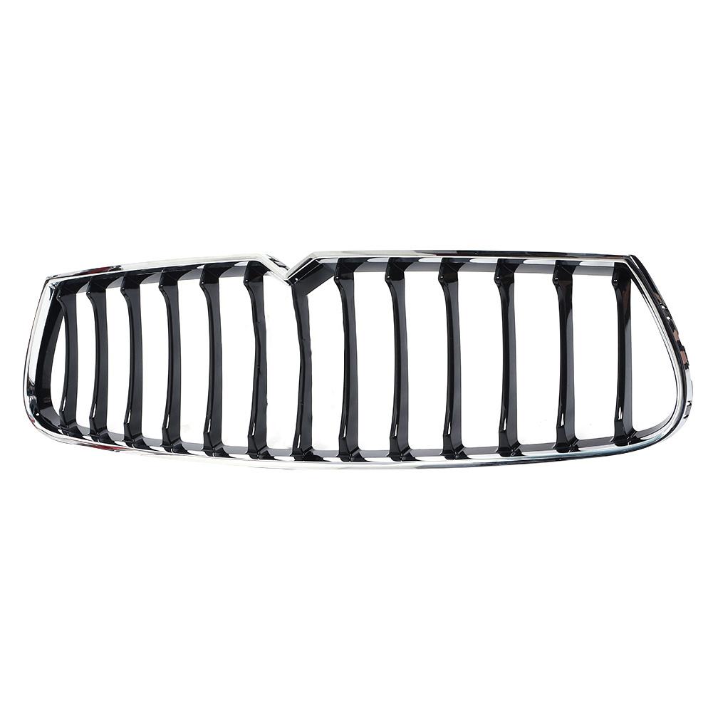 Front Bumper Grille Chrome Plating Hood Grill Car Refitting Fit for Maserati Ghibli 2014?2017