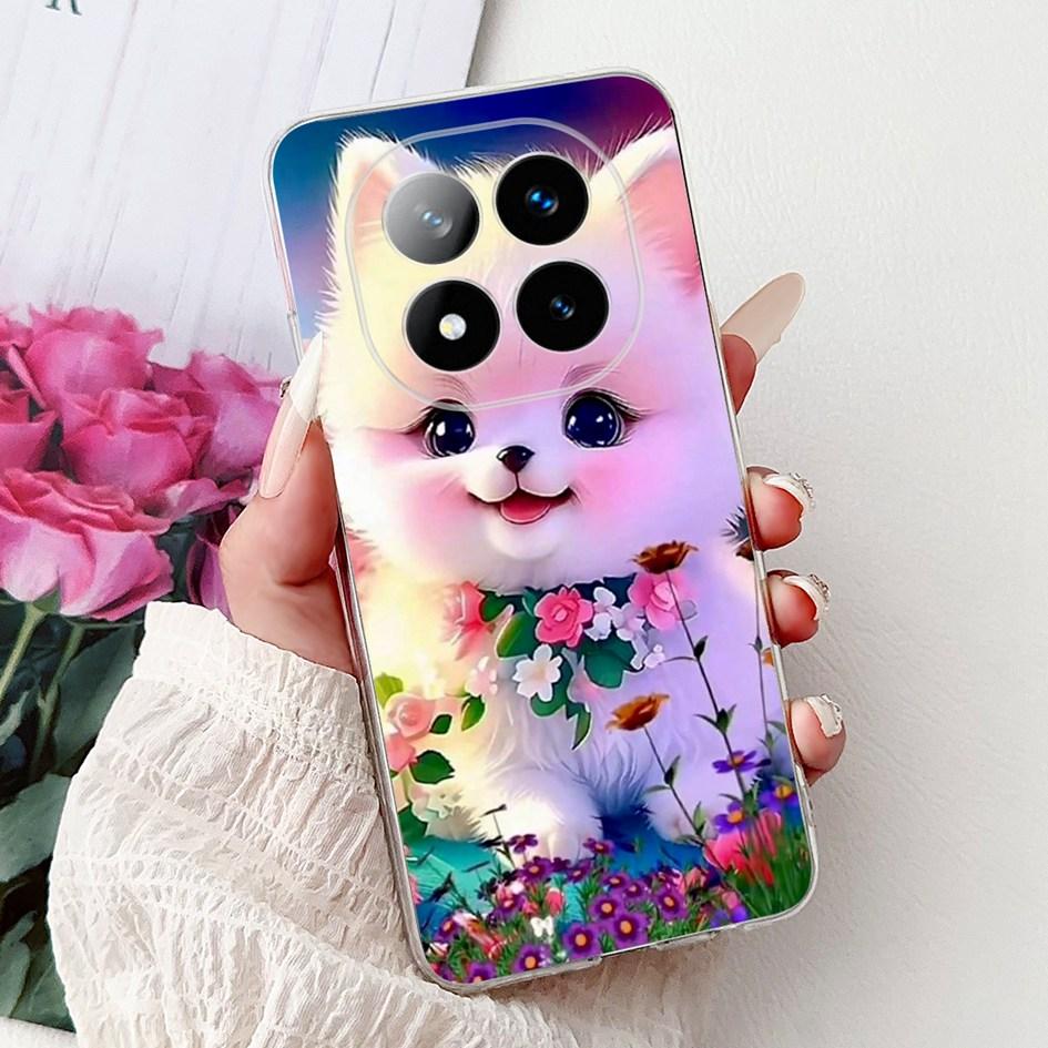 For Phone Case Xiaomi Redmi Note 14 Pro Plus Cover Cool Lion Marble Soft Silicone Funda on Redmi Note 14 Pro 5G Shockproof Coque