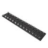 Thread Checker 28 Hole Metric Standard Board Metal Commonly Used Nut Screw Identifier Gauge Black