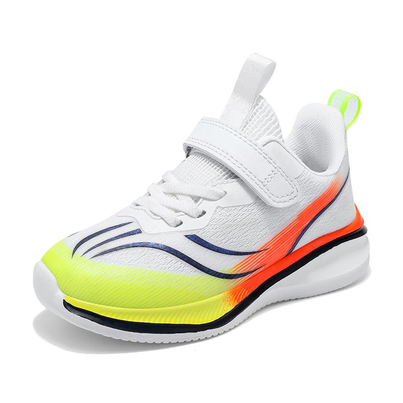 Fashion Children's Shoes For Boys School Student Casual Sports Running Sneakers Outdoor Breathable Anti-Slip Basketball Shoes