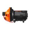 Water Diaphragm Pump, 12V DC, 5.5 GPM Flow, 70 PSI Rated Pressure (40-100 PSI Adjustable), 1/2" MNPT Self Priming Sprayer Pump with Pressure Switch