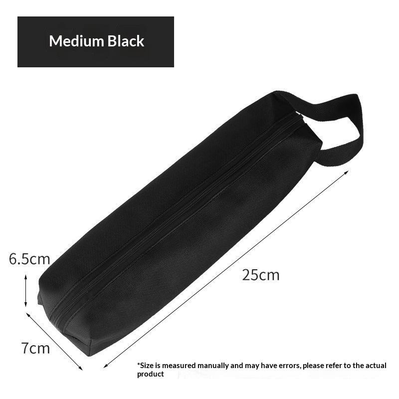 Lightweight Hand Tool Bag Waterproof Thick Canvas Storage Pouch for Screwdriver Wrench Suitable for Hiking Emergency Repair Kit