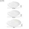 Irregular Ceramic Shallow Plate Creative Breakfast Plate Dessert Plate Cooking Plates Molecular Cuisine Specialty Tableware