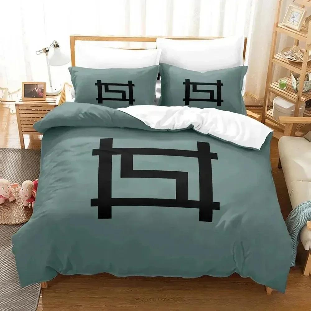 Neues Danganronpa V3 Bettwäsche-Set Bedrucktes Bettset mit Kissenbezug Bettdeckenbezug Weiche Queen-King-Size-Bettwäsche Zuhause