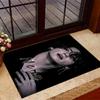 Bold Unique Style Customizable Name Carpet Design for Entryway Kitchen Foyer Decorate room Anti-slip Rug Anime Office Decor Best for Christmas