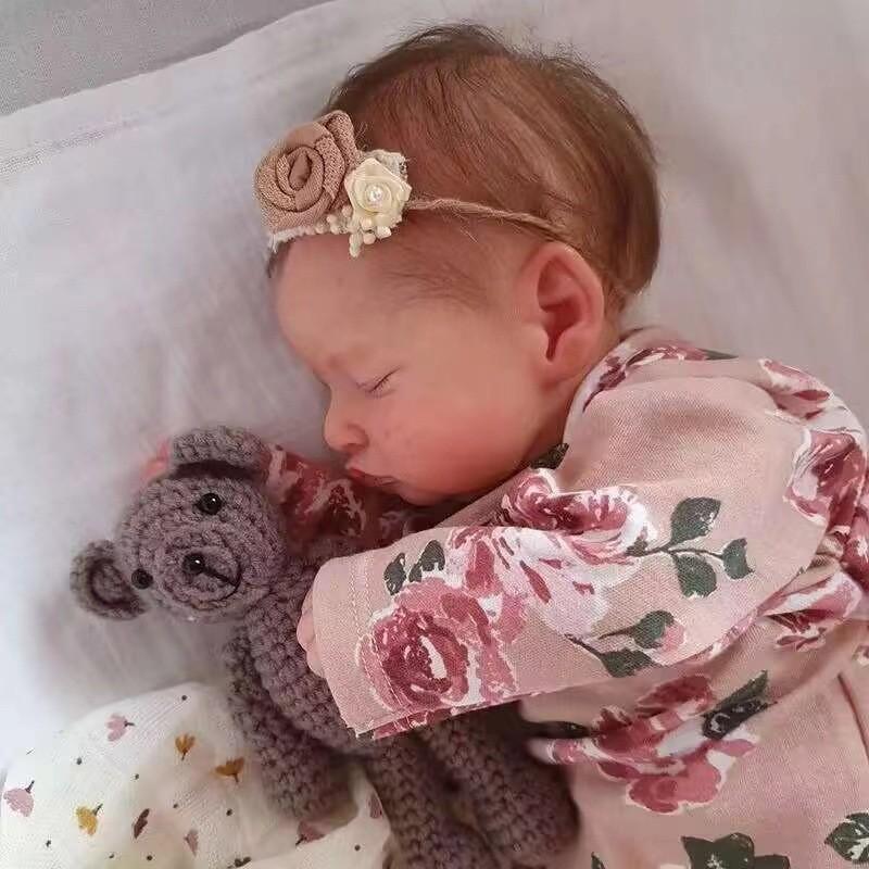Siliconen Reborn Baby Pop Met Handgeschilderde Kenmerken Voor Verzamelaars En Cadeau Geven