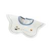 Baby Bibs 360 Rotating Cotton TPU Waterproof Drool Bib Newborns Infants 0-12 Months Soft Absorbent Feeding