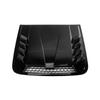Glossy Black Car Hood Decorative Stickers Universal Front Engine Air Flow Intake Hood Scoop Vent Bonnet Cover Accessory