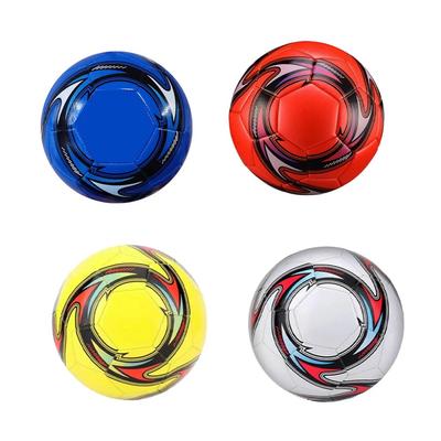 Competitive Game PU Leather Soccer Ball Waterproof Tornado Style Wear-resistant Football No.5 Professional Training Soccer