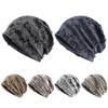 1 PC Thin Oversized Knitted Chic Pile Cap Casual Printed Loose Letter Fashionable Hat 55-59cm