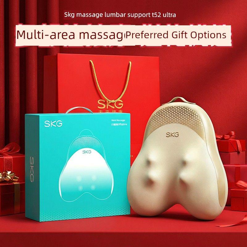 Mother s Day Gift Skg Waist Massage Device T52Ultra Cervical and Back Fully Automatic Kneading Cushion Gadget [Gift] T5-2Ultra [Gift Bag]