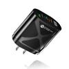 58W Multi-Standard Travel Charger with USB & Dual PD Fast Charging (EU/US/UK/KR/AU)