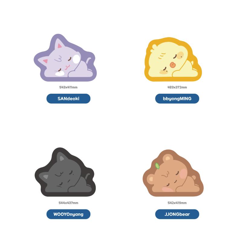 Pre-order ATEEZ ANITEEZ IN DEJA VU POP-UP Tiny Rug