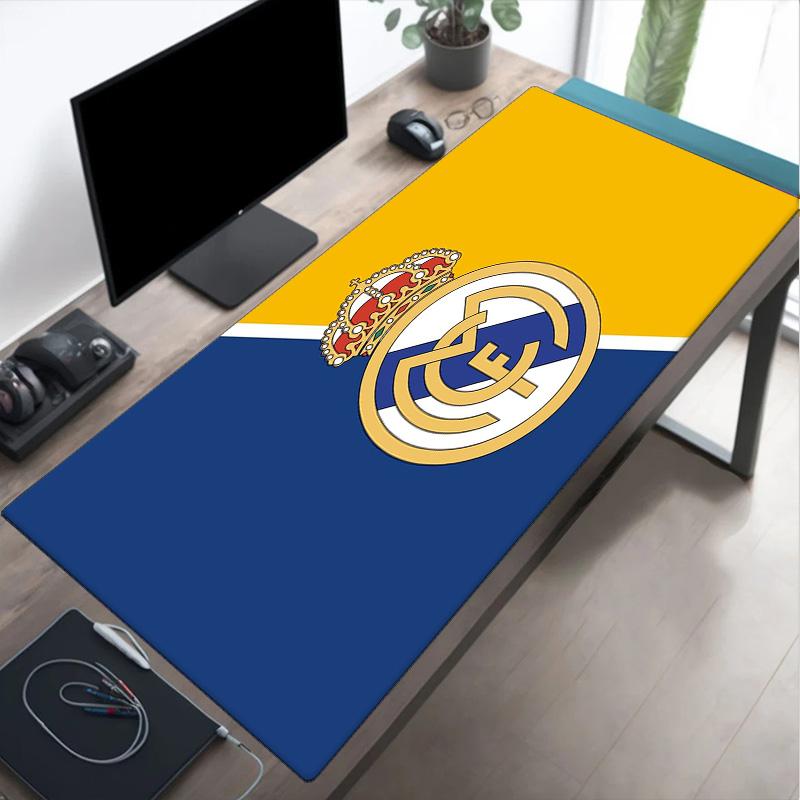 Real Madrid Crest Mouse pad Mouse pad, Gaming Mouse Pad, keyboard pad, Desk Decor for computer notebook Fan Gift Birthday Gift