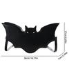 Bolsa Transversal Feminina Personalizada Criativa Bolsa Pequena Feminina Halloween Morcego Personalidade Engraçada Mensageiro de Ombro Axilar