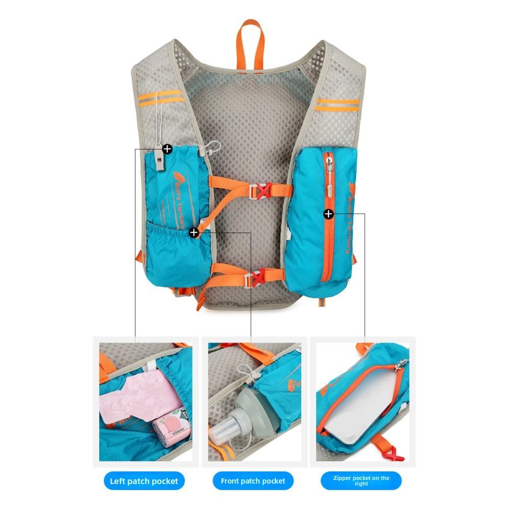 Zaino Gilet Idratazione Impermeabile per Corsa Regolabile Gilet da Corsa per Esterno Ciclismo