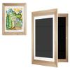 A4 Children Art Frame Sets Size Wooden Replaceable Photo Display for Poster Photo Drawing Paintings Pictures Display