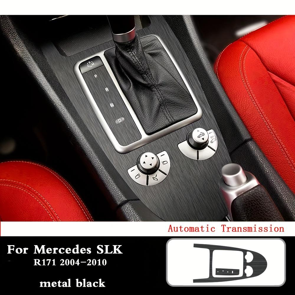 for Mercedes Benz SLK R171 2004-2010 Car Gear Panel Sticker Gear Box Protective Film Car Interior Sticker Car Accessories