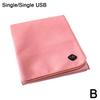 USB Electric Blanket 5V Low Voltage Heating Dormitory Camping Treasure Car Plate Car Charging Sleeping Electric Bag Z9C4