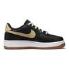 Nike Air Force 1 LV8 GS Pomegranate Kids Sneakers Black White Solar-Flare DA3093-001