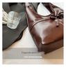 Autumn 2025 Women's High-End Soft Leather Tote Bag - Fashionable Single Shoulder Underarm Commuter Bag