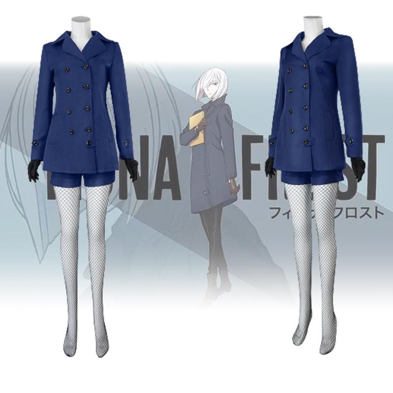 Adult Spy Role Play Fiona Frost Cosplay Outfit Versatile Polyester Blend
